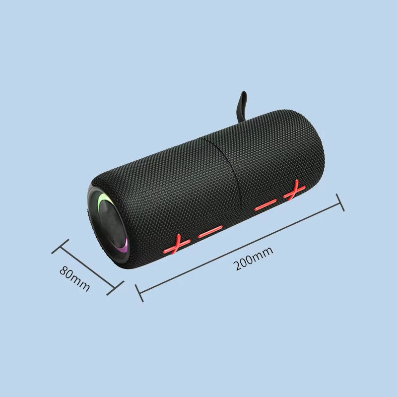 2 in 1 Magnetic Dual Splittable Bluetooth Speaker Split Wireless Bluetooth Speaker 20W Powerful IPX6 Waterproof TWS HIFI Stereo