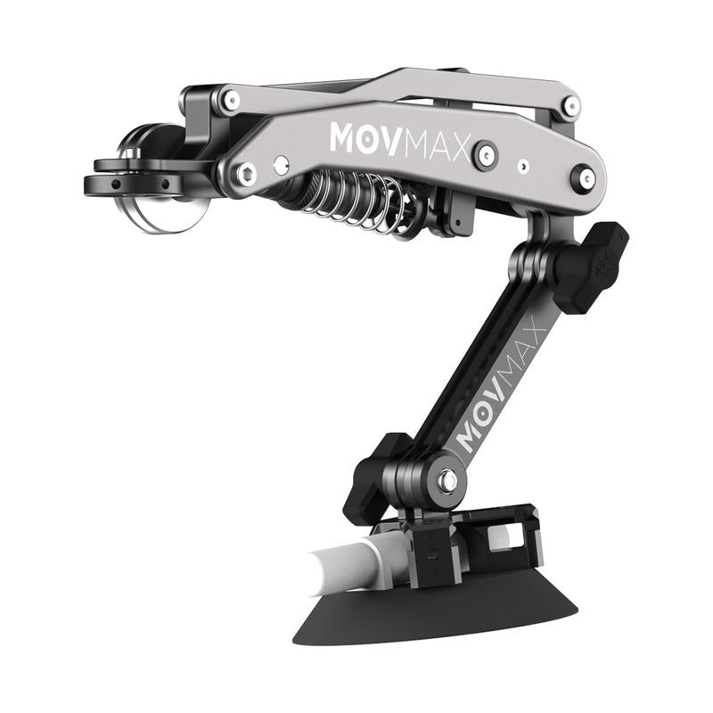 MOVMAX Blade Arm Car Accessories Camera Phone Suction Mount Camera Shock Mount for Phone Camerasfor DJI Pocket 3, Insta 360, and Gopro